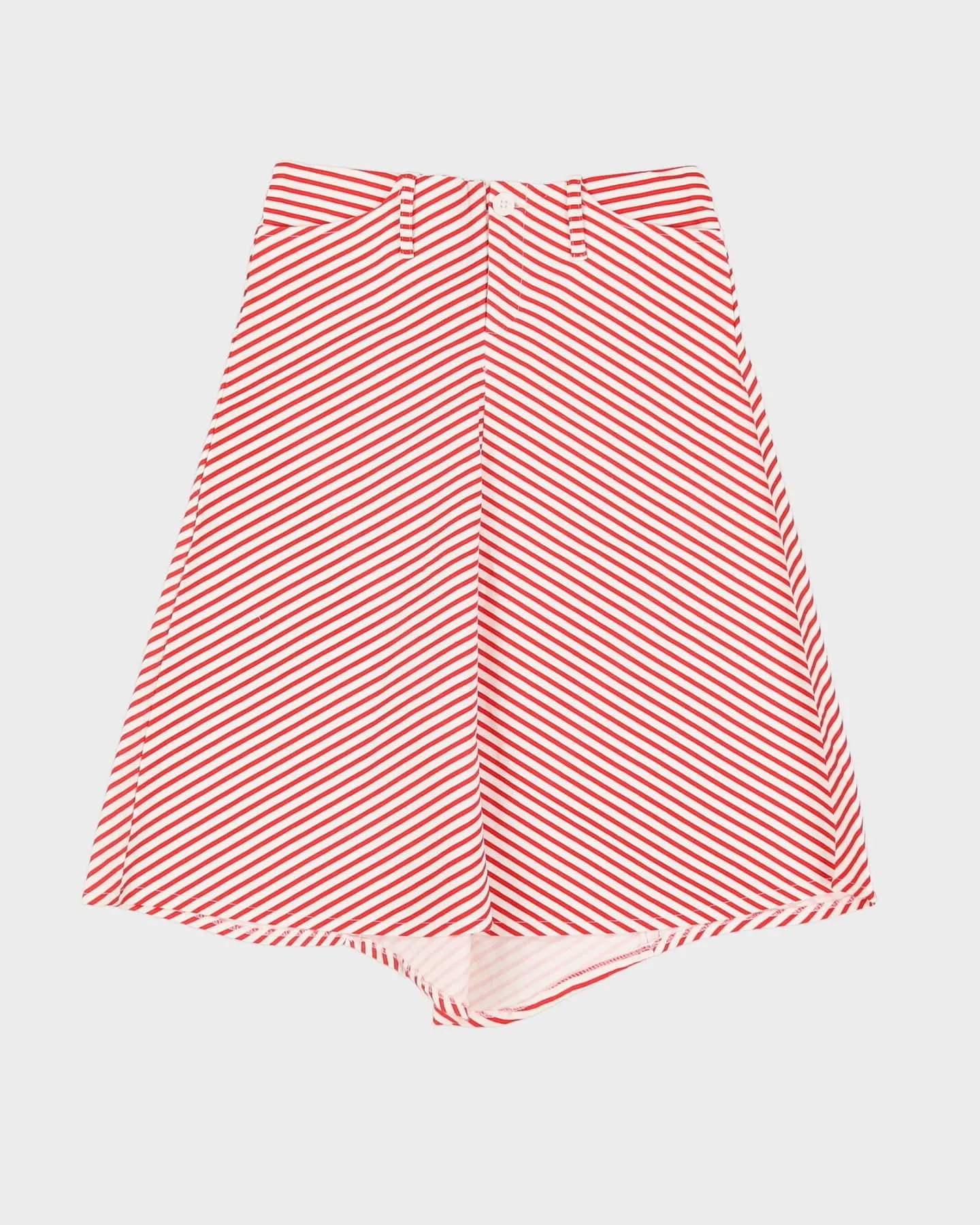 00s candy Striped A-line Skirt - XS