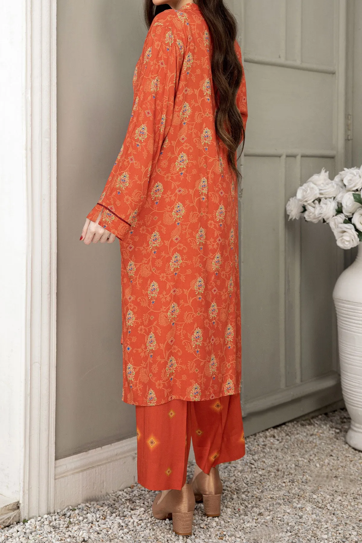 2 PIECE DIGITAL PRINT LINEN  | DPL-159