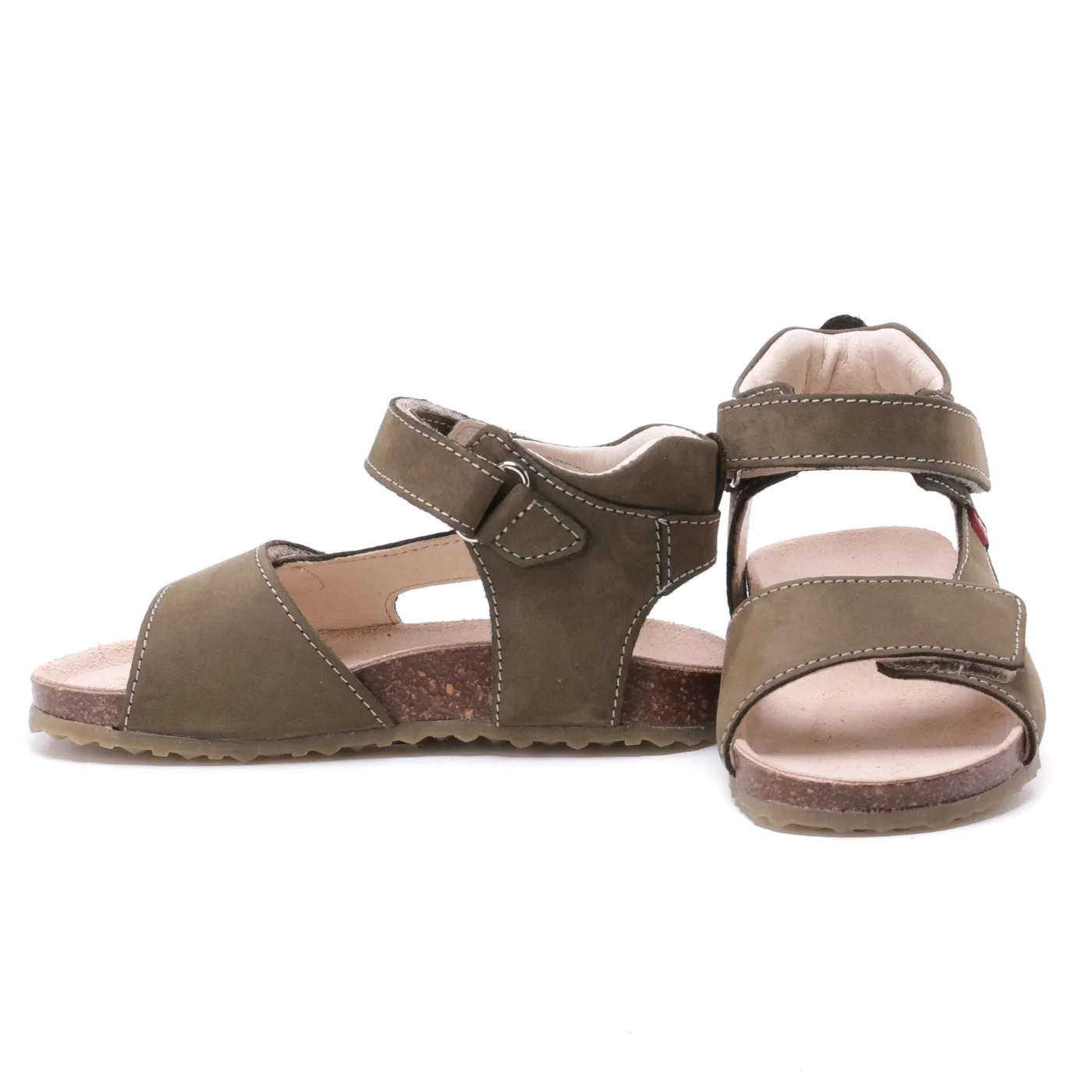 (2508-18/2509-18) Emel green velcro sandals