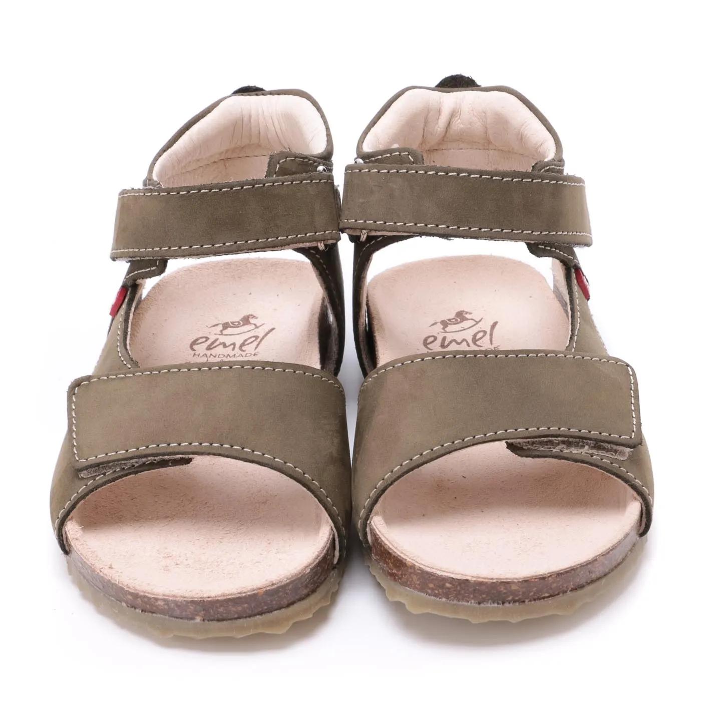 (2508-18/2509-18) Emel green velcro sandals