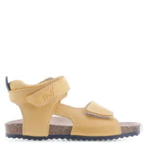 (2508-27/2509-27) Emel yellow velcro sandals