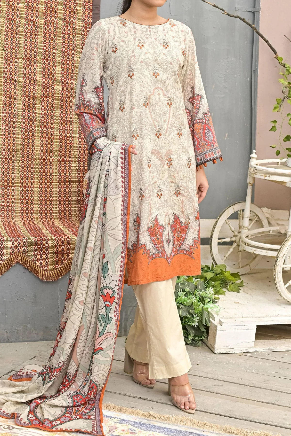 3 PIECE DIGITAL PRINT LAWN| DPC-247