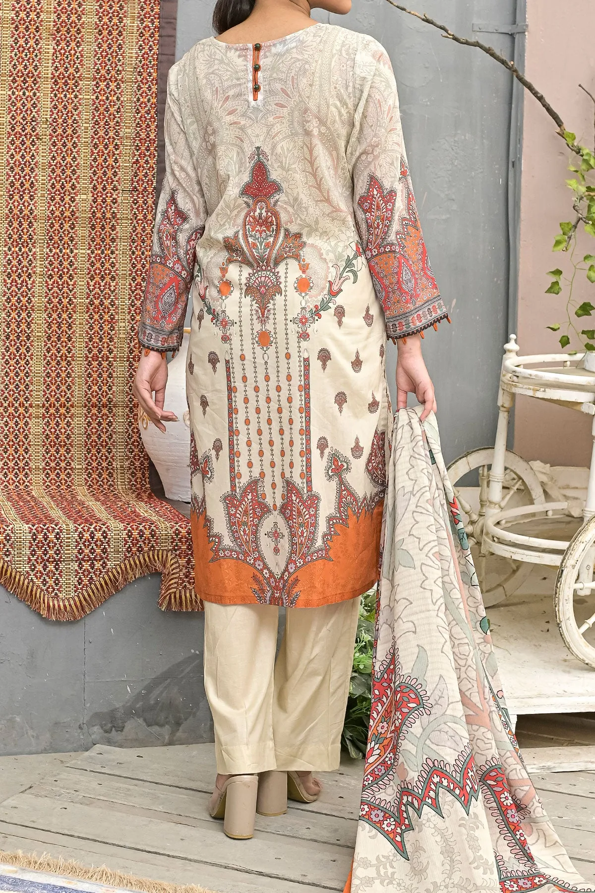 3 PIECE DIGITAL PRINT LAWN| DPC-247