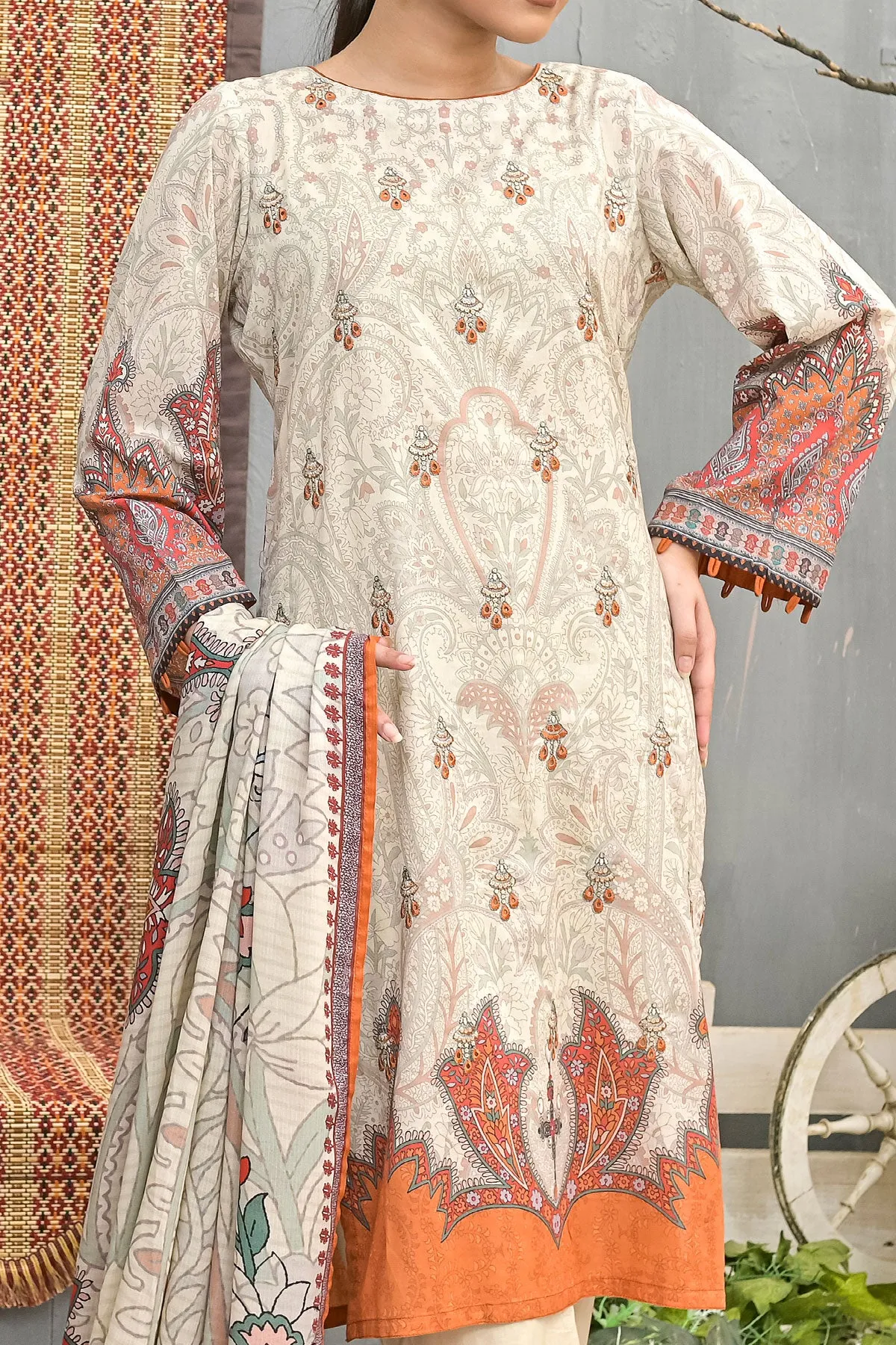 3 PIECE DIGITAL PRINT LAWN| DPC-247