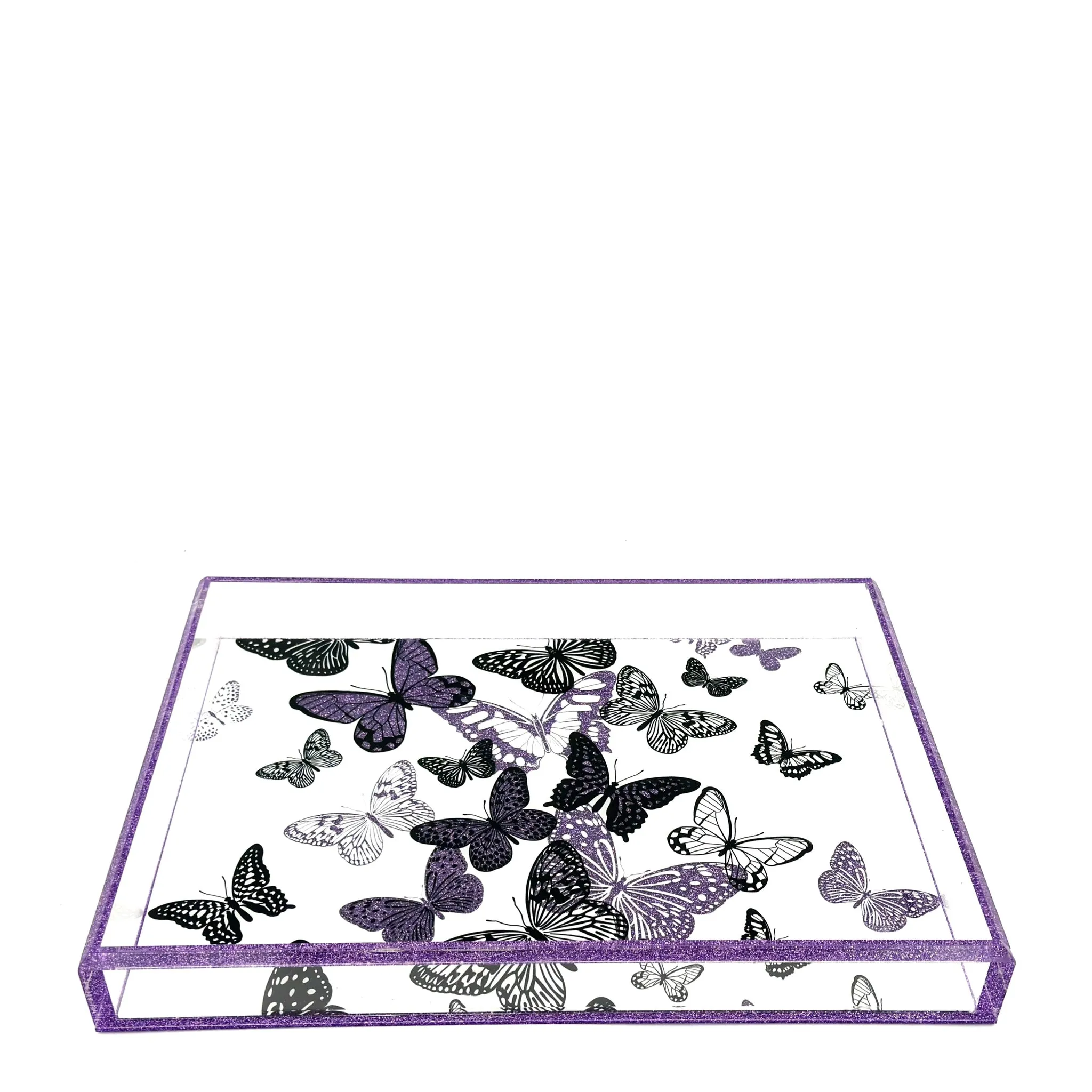 Acrylic Tray Butterflies Tray