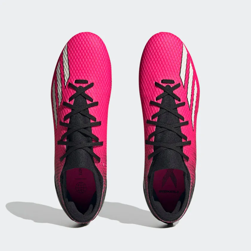 Adidas unisex football boot X Speedportal.3 FG GZ5076 team shock pink 2-zero metalic-core black 