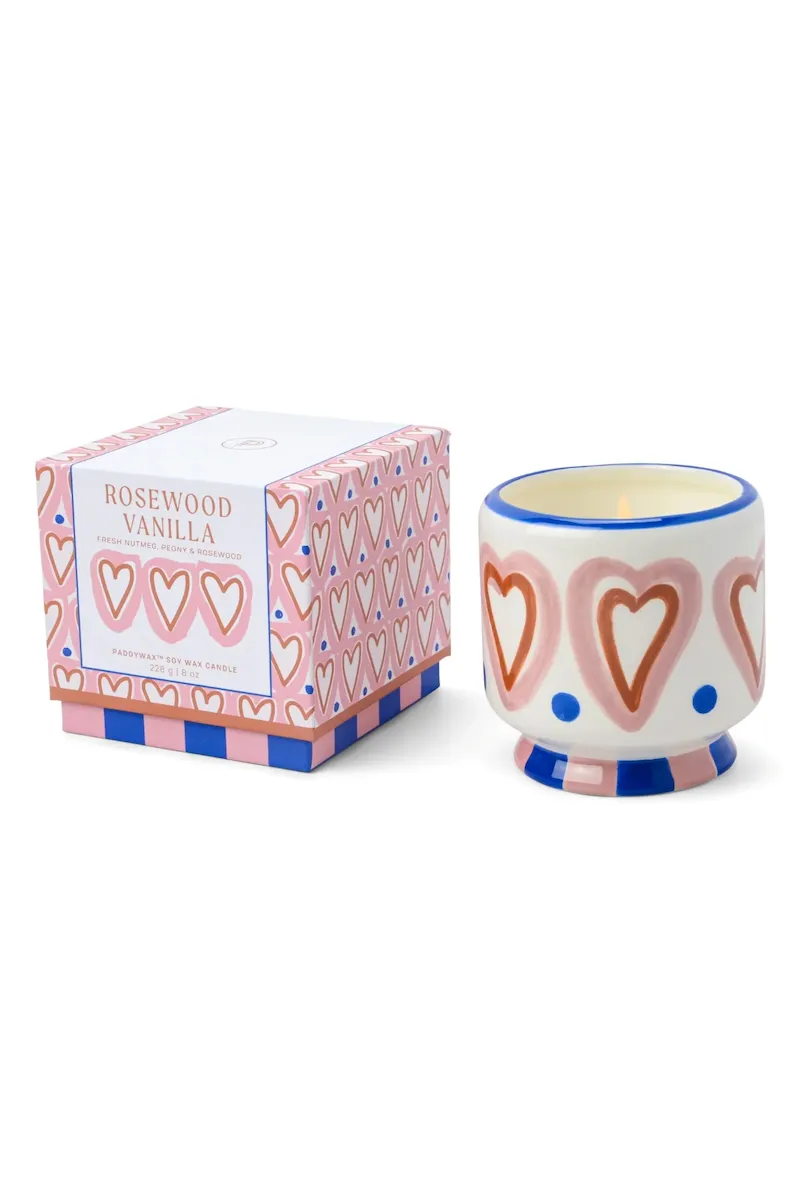 Adopo Candle, Rosewood Vanilla