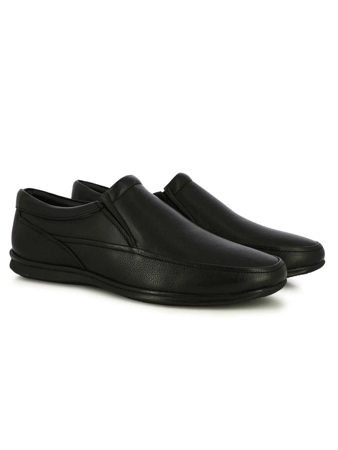 Alberto Torresi Jacob Men's Black Slip-Ons