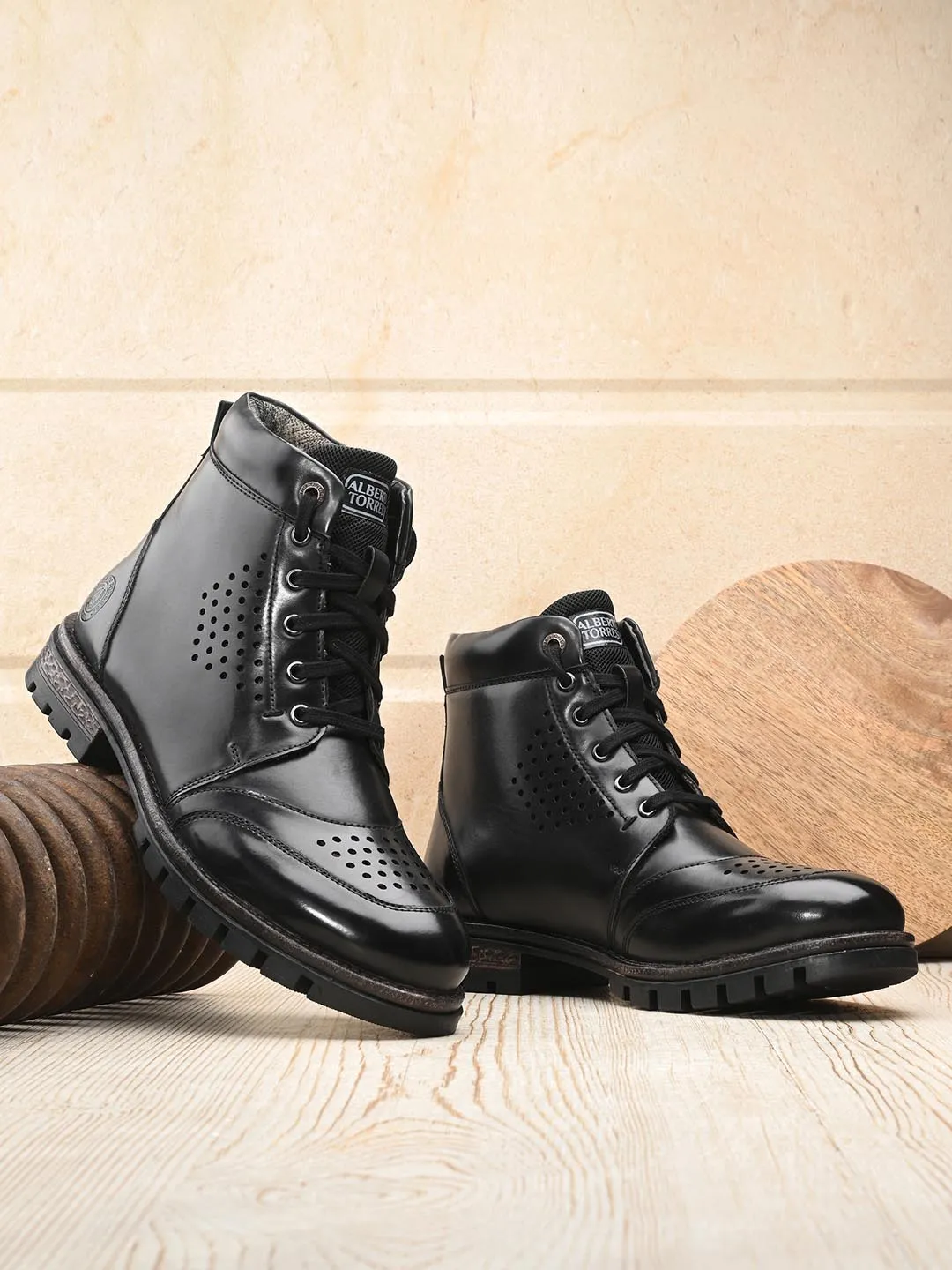 Albeto Torresi Ankel Higth Lace Up Boot For Men