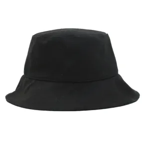 & Other Stories Women's Hat L Black Wool with Cotton, Polyester