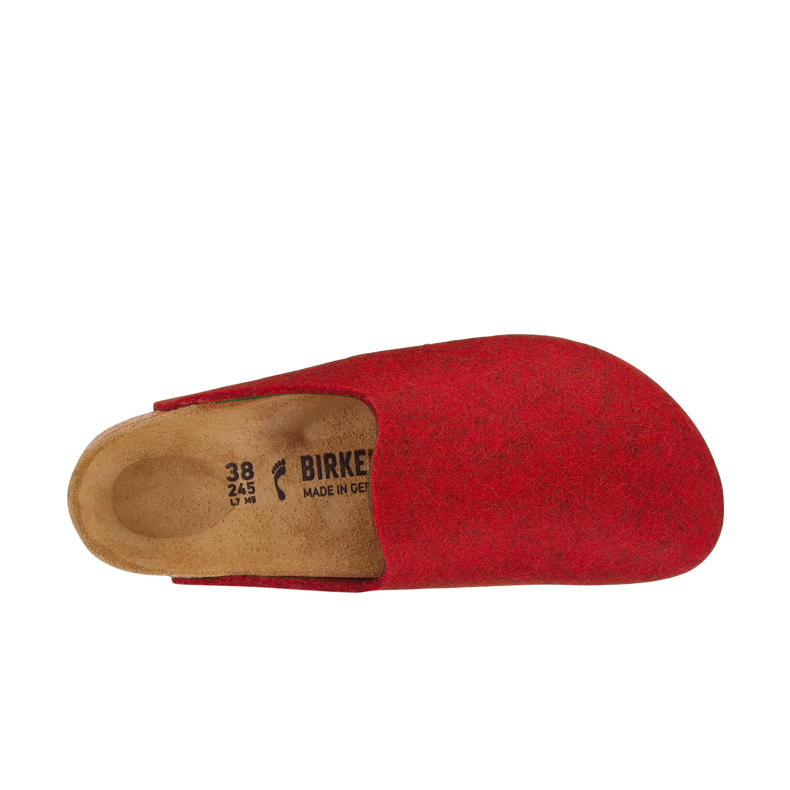 Amsterdam Melange Red Wool Felt