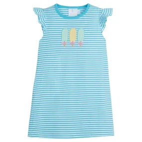 Applique Tilly Dress - Popsicle