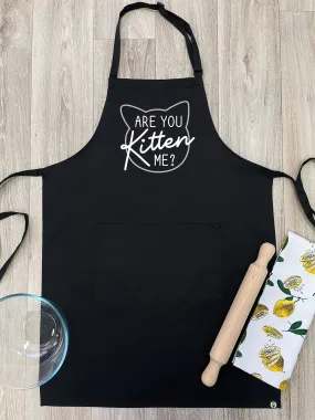 Are You Kitten Me? Bib Apron