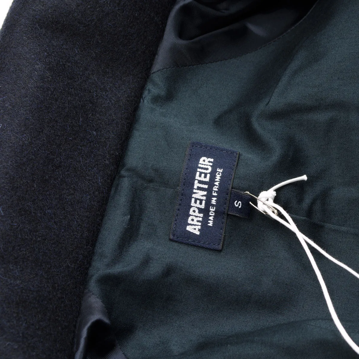 Arpenteur - Utile Melton Wool Coat - Navy