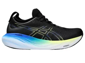 Asics men's running shoe Gel Nimbus 25 1011B547-004 black yellow