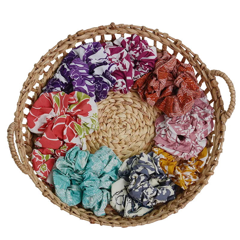 Assorted Rayon Scrunchies