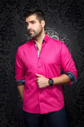 Au Noir Stretch Shirt | Adjani Fuchsia