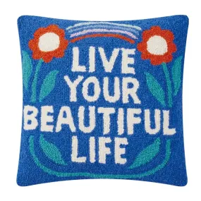 Beautiful Life Hook Pillow