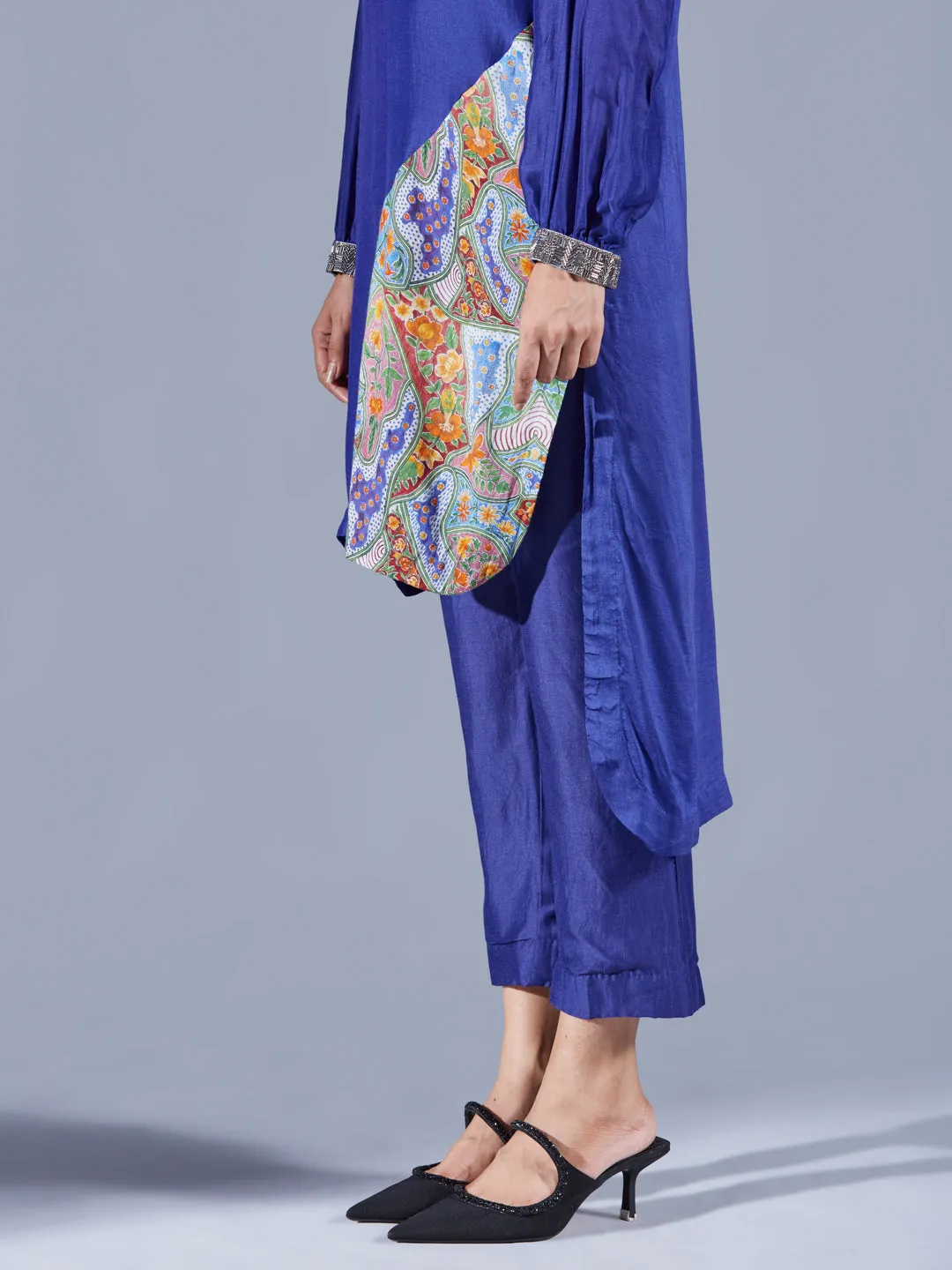 BERRY BLUE HI - LOW TUNIC SET