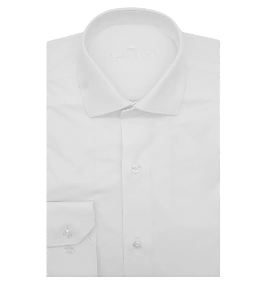 Bertigo Shirt | Cooper-05 White Solid