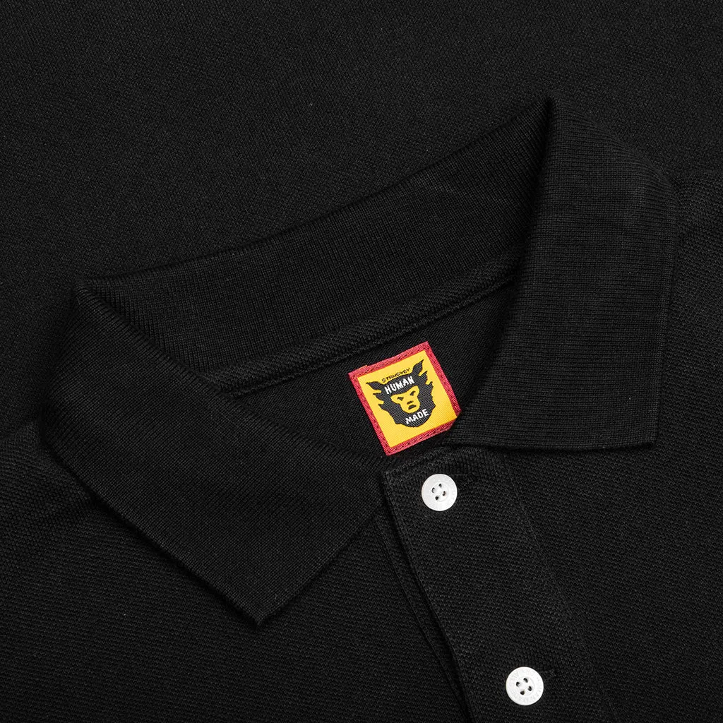 Big Polo Shirt - Black