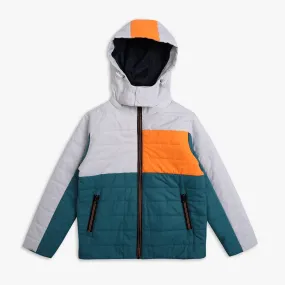 Boy's Regular Fit Solid Jacket