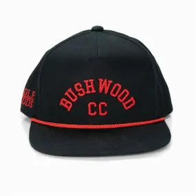 Bushwood CC Black SnapBack Golf Hat