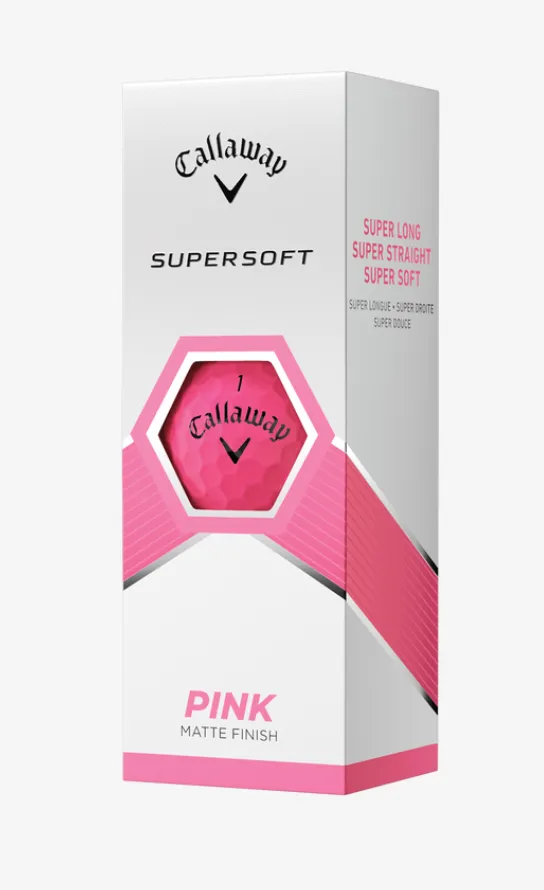 Callaway Supersoft Matte Pink Dozen