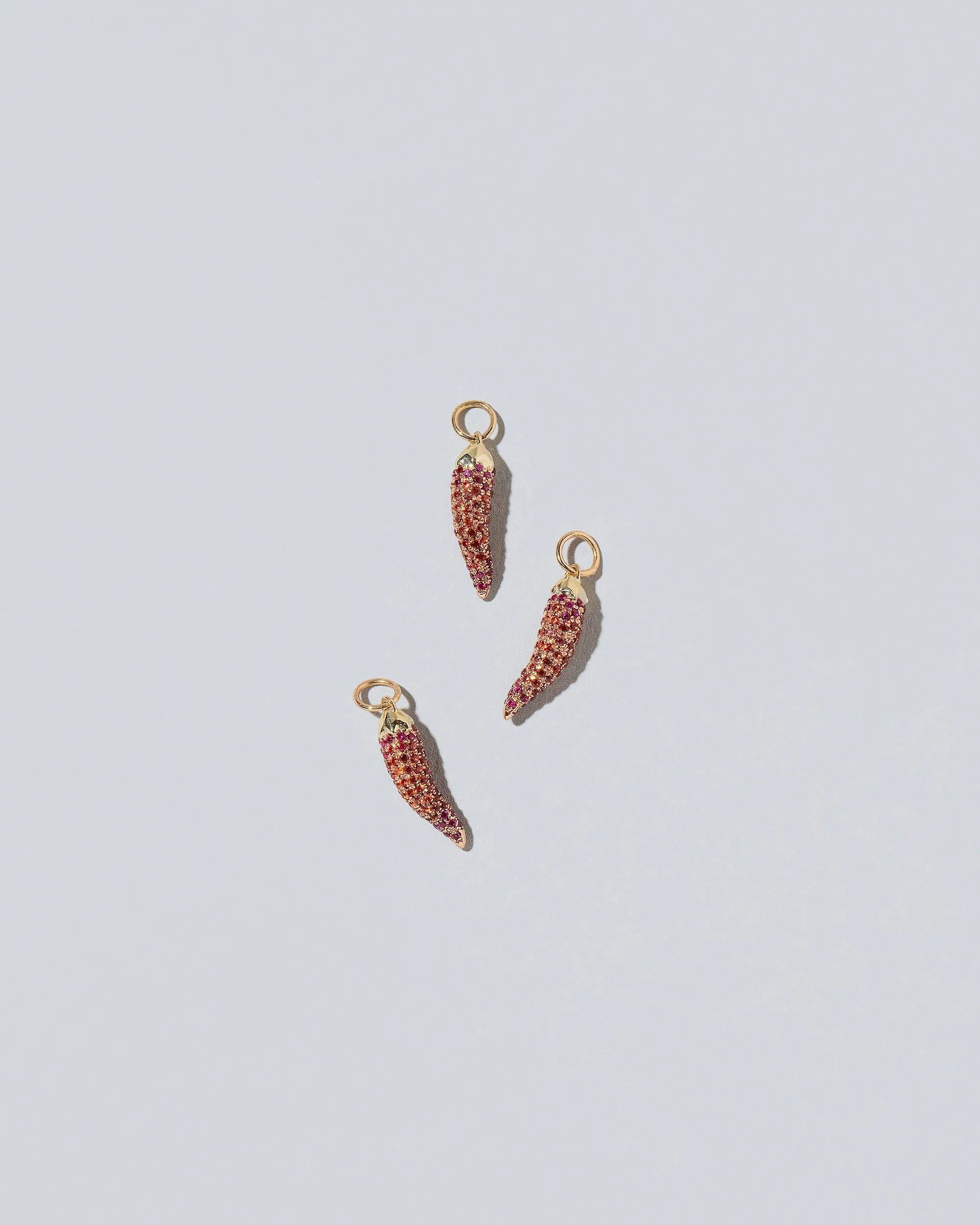 Chili Pepper Charm - Pavé