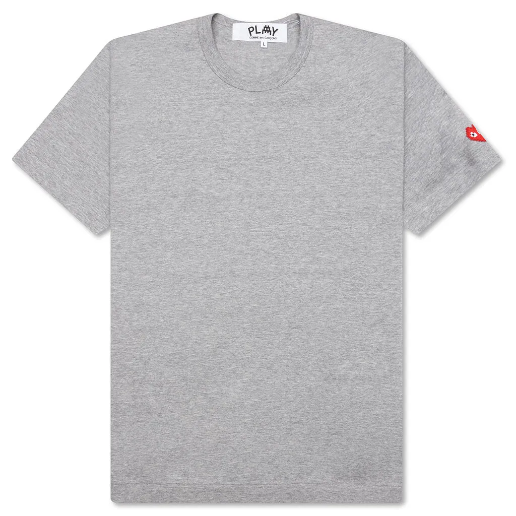 Comme des Garcons PLAY x the Artist Invader S/S Tee - Grey