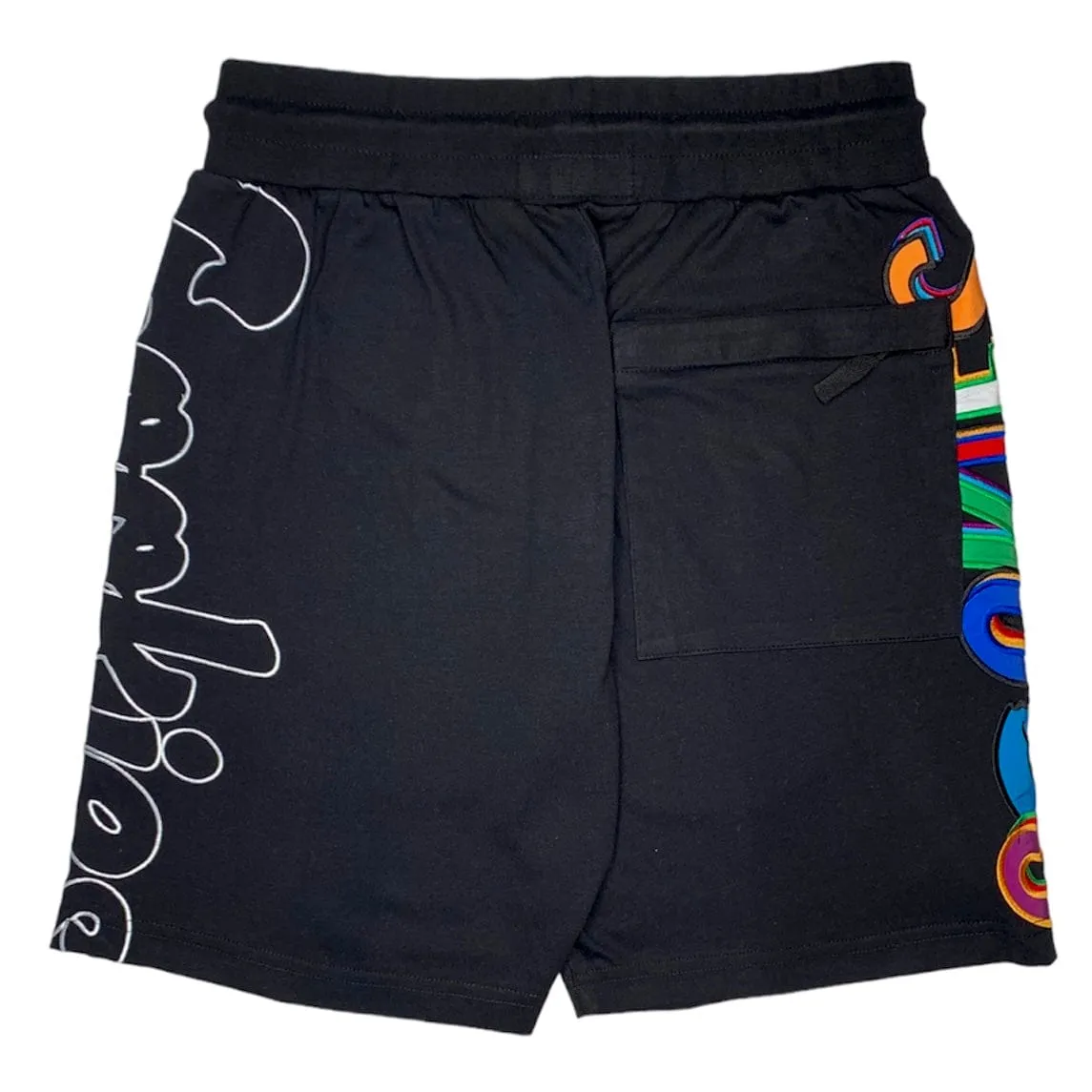 Cookies On The Block Cotton Jersey Short (Black) CM232BKS02