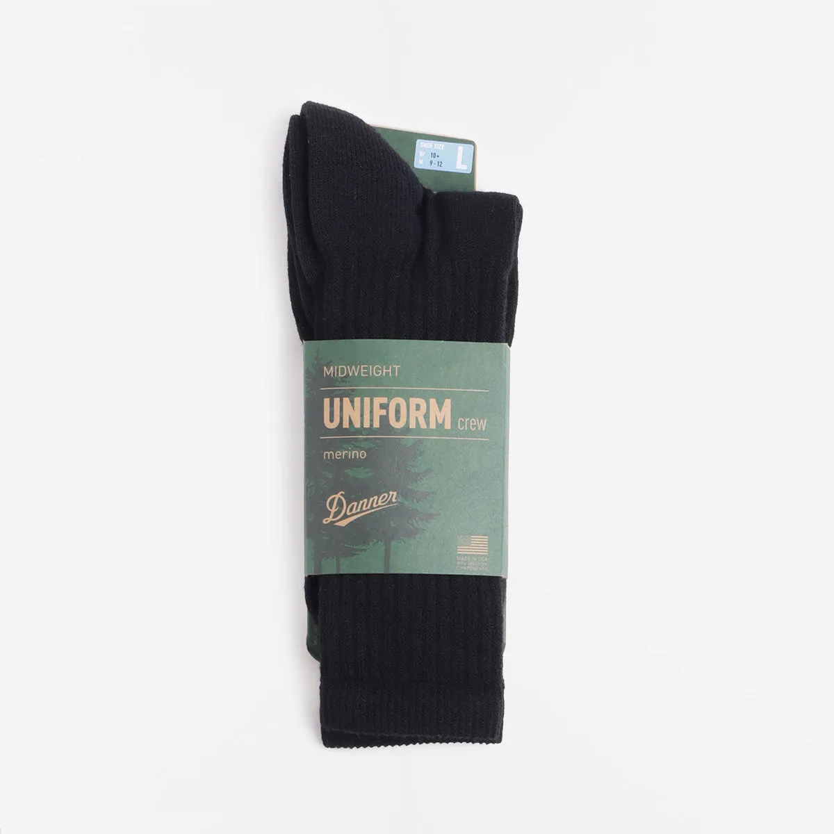 Danner Uniform Midweight Merino Crew Socks