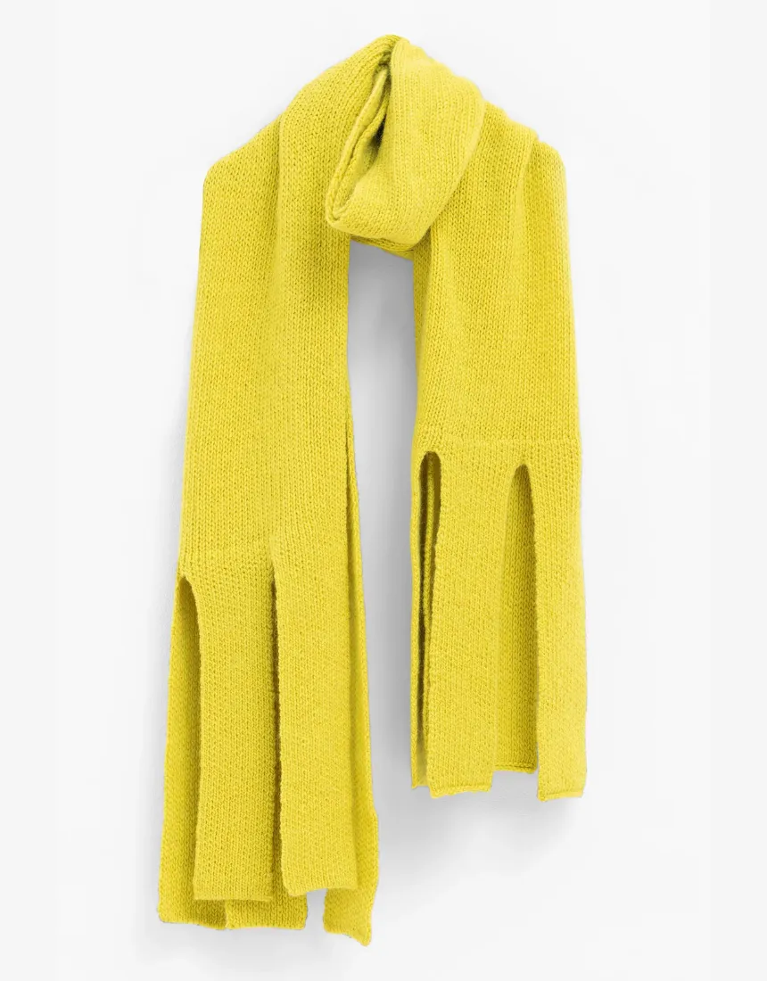 Elk - Kabrit Scarf Splice Yellow