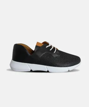 Elska Vayah Solid Black Sneakers