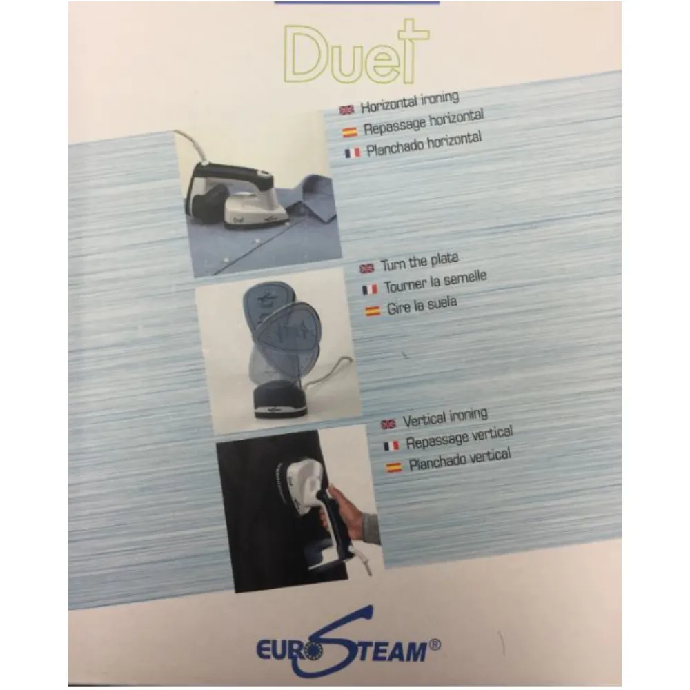 Eurosteam Duet  2 in 1 Iron