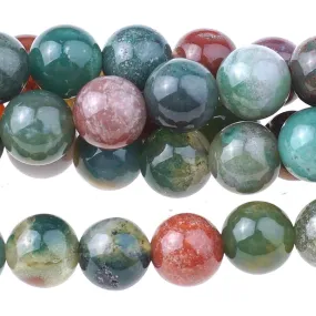 Fancy Jasper 6mm Round - 8-Inch