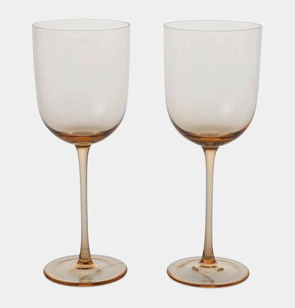 ferm LIVING Host Red Wine Glasses – Set of 2 – Blush