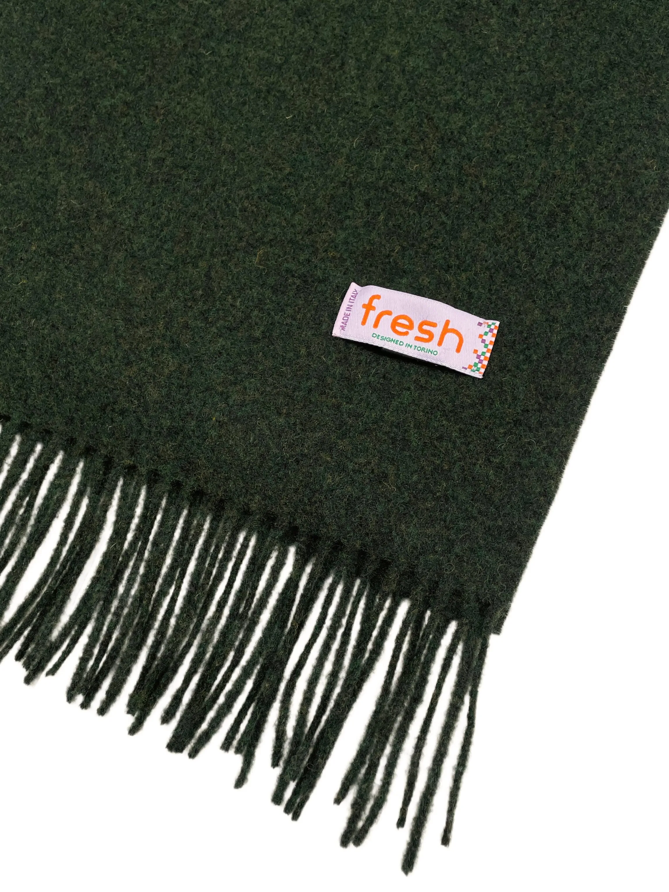 FRESH Green Wool Scarf