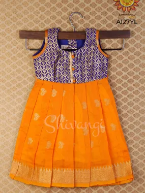 Girl Yellow Baby Mango Baby Frock