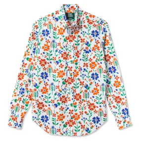 Gitman Bros Vintage X Alexander Girard Flowers Long Sleeve Shirt