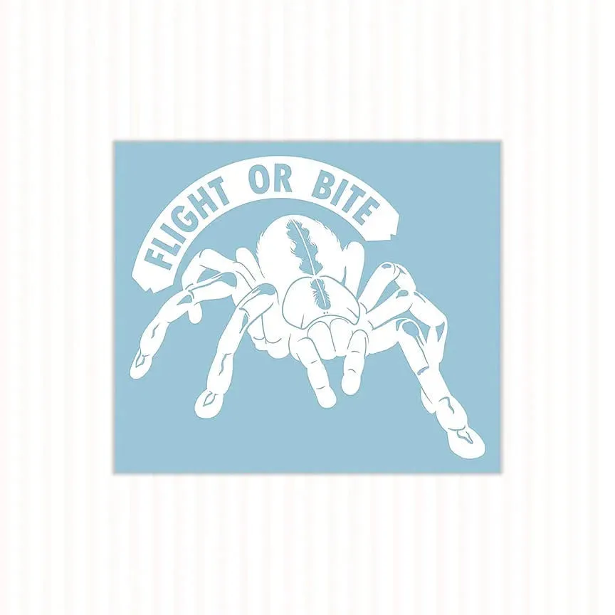 Gooty Sapphire Tarantula Decal, Waterproof Vinyl Decal, Cute Spider Gift