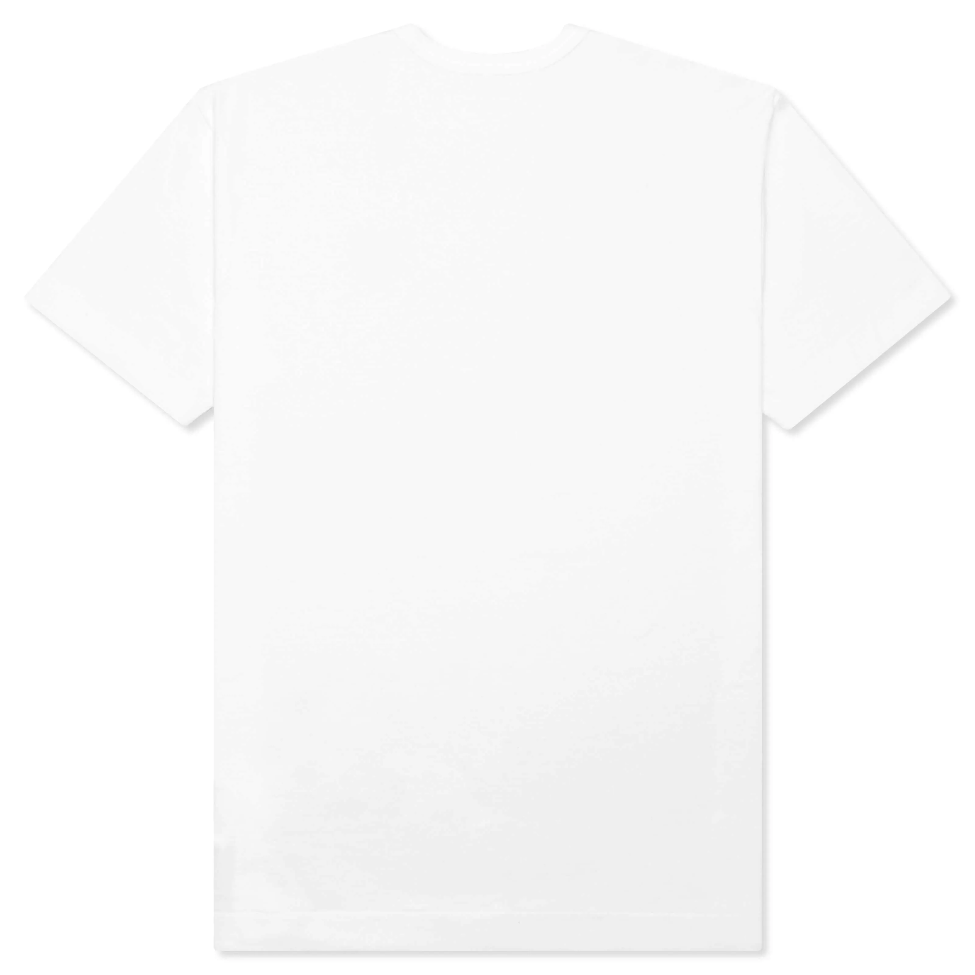 Green Emblem Outline T-Shirt - White