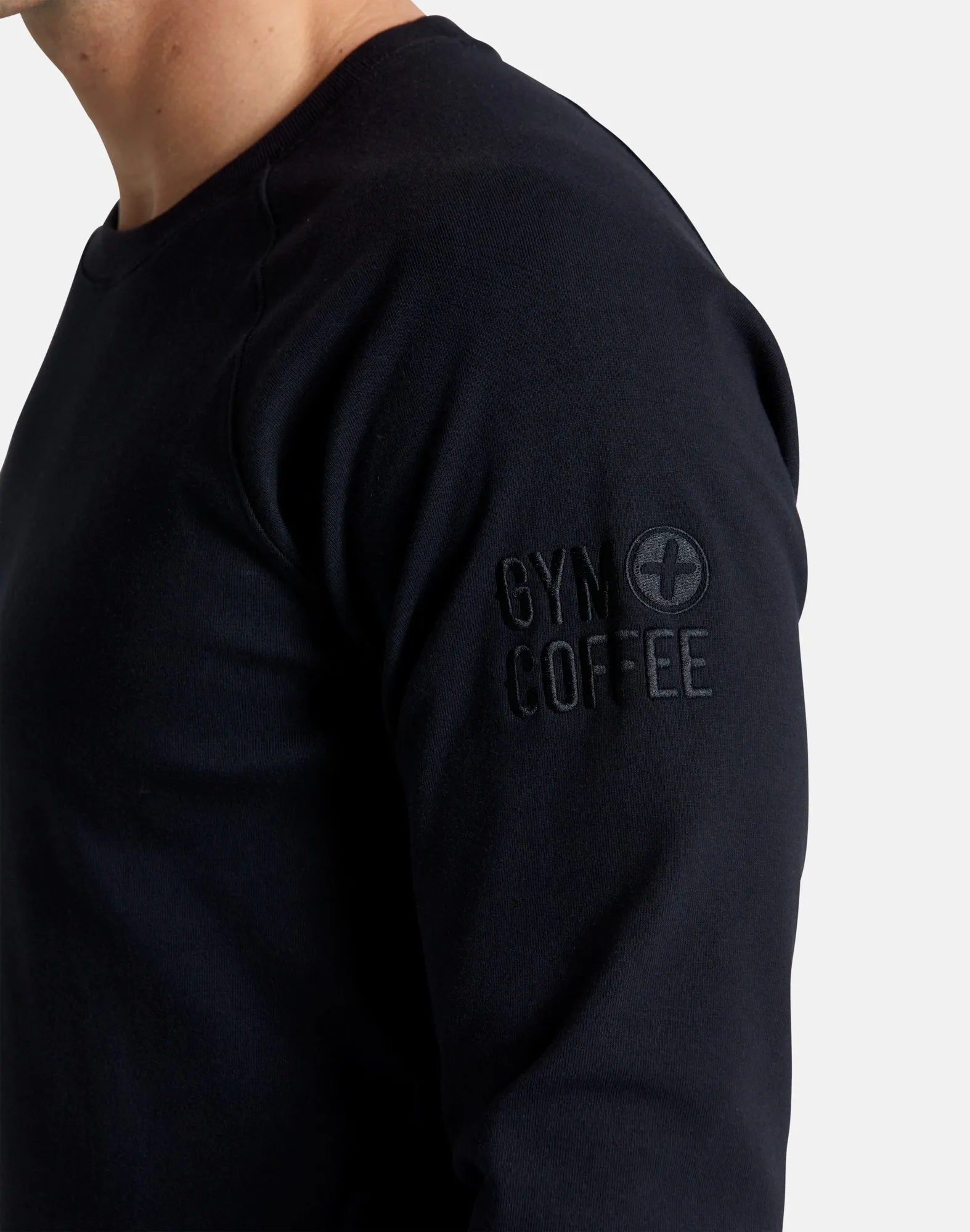 Gym Coffee Essential Crew (Mens) - Black