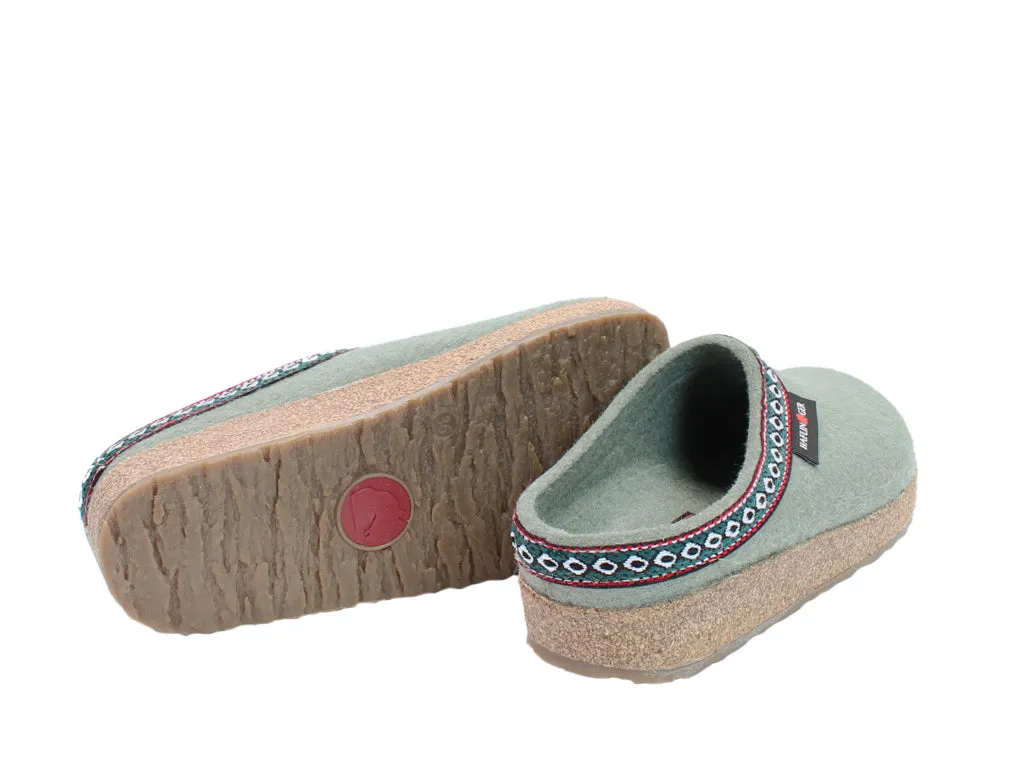 Haflinger Clogs Grizzly Franzl Kiwi