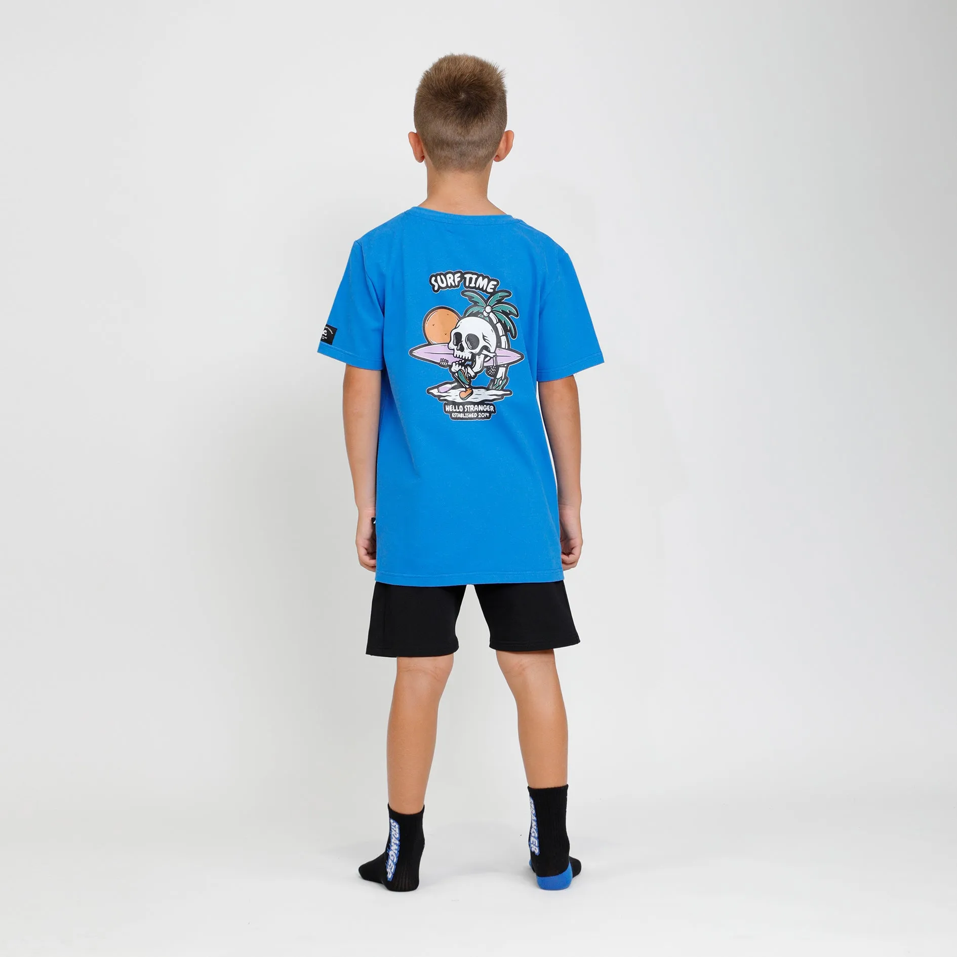 HS Surf TIme SS Tee - Blue