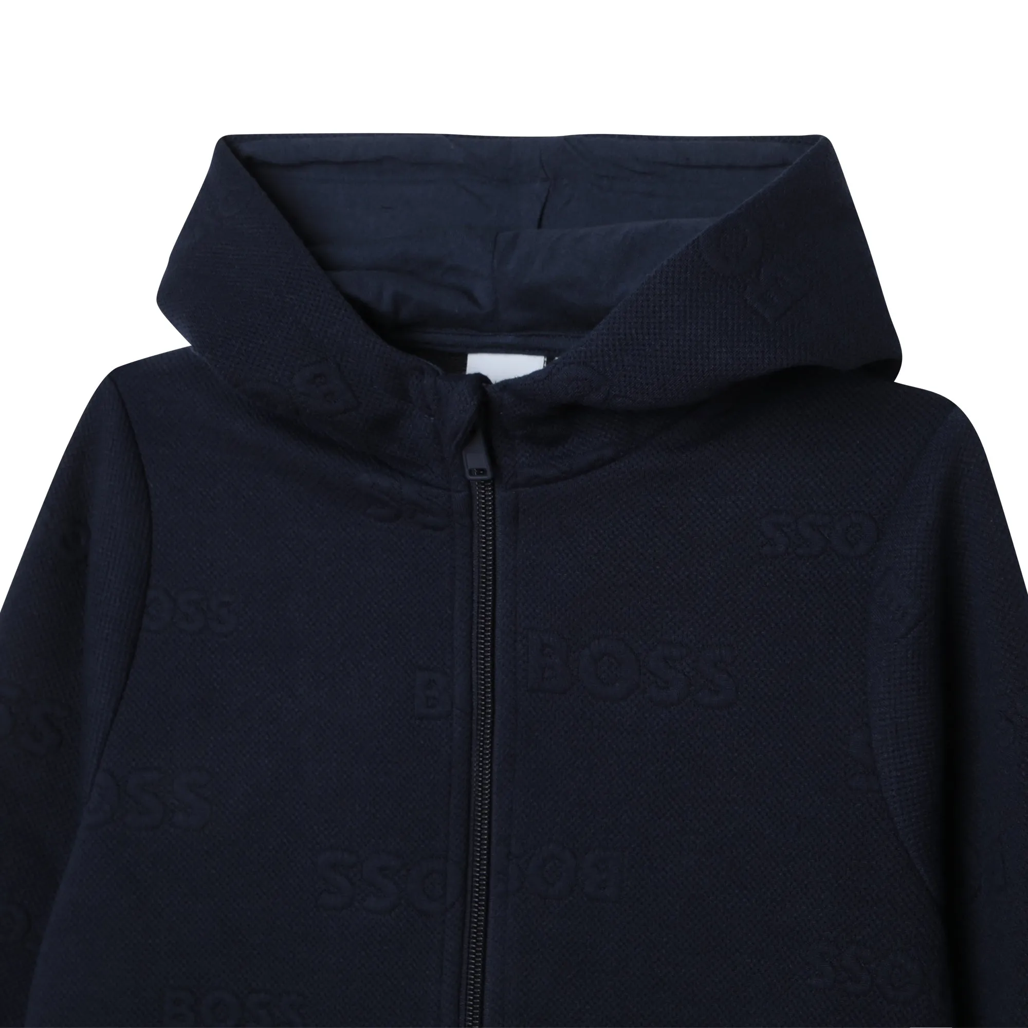 Hugo Boss Boys Zip-Up Hoodie _Navy J25M76-849