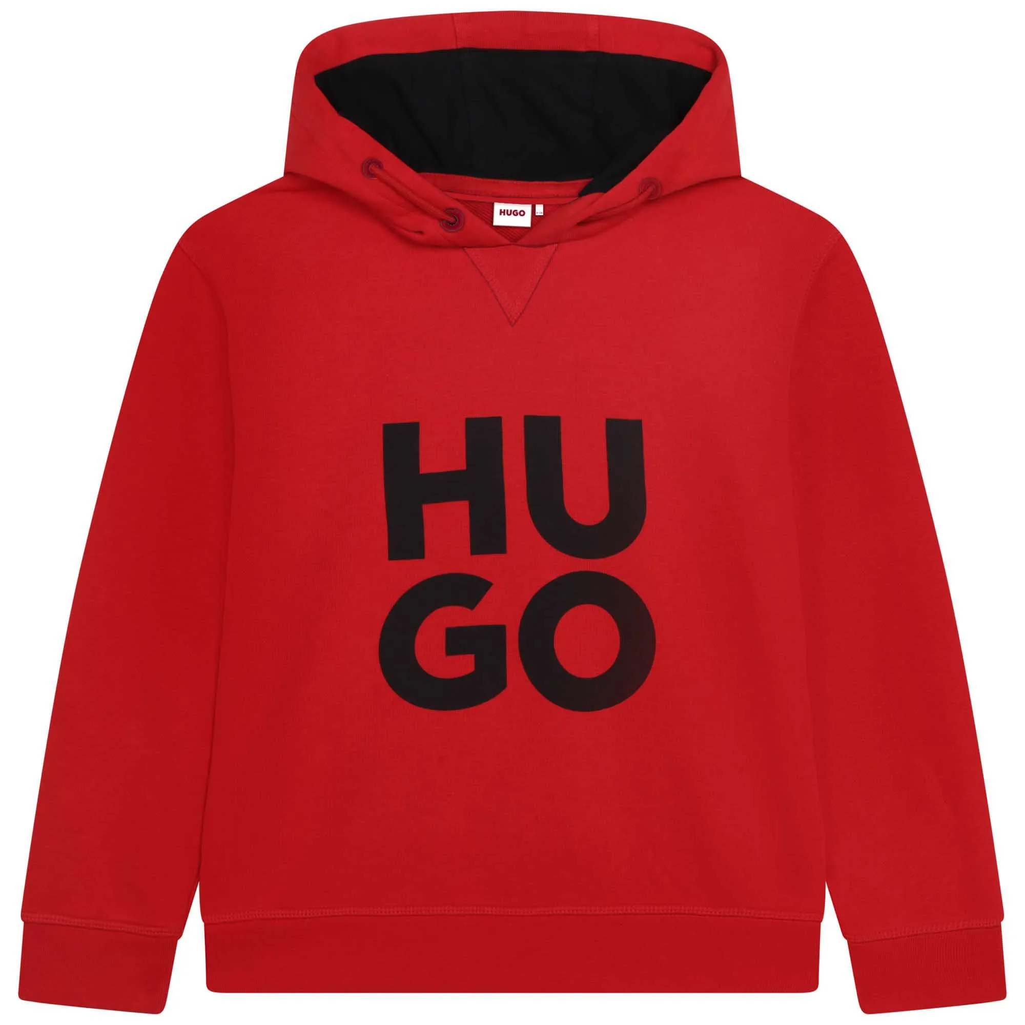 HUGO Hooded Sweatshirt_Red G25116-990