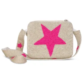 Iscream Star Beaded Crossbody Bag