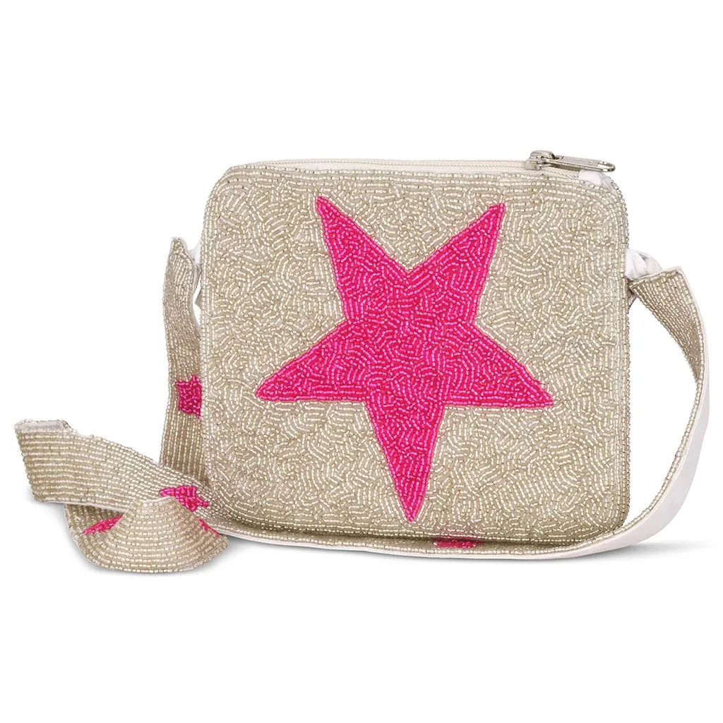 Iscream Star Beaded Crossbody Bag