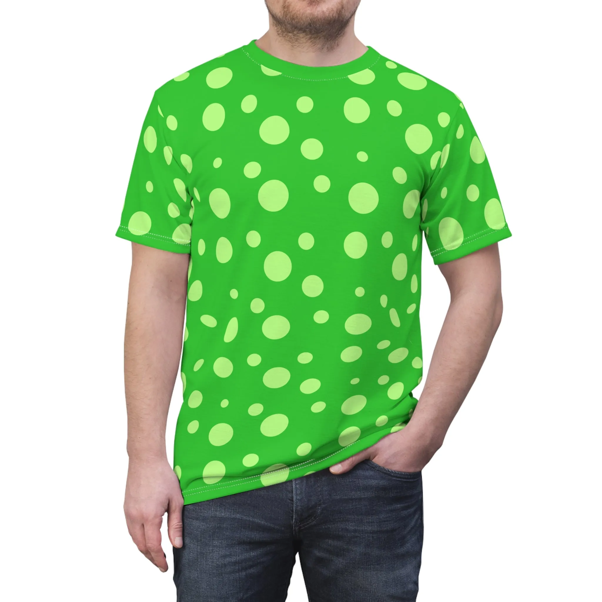 Lighter Green Spotted Green Unisex Tee